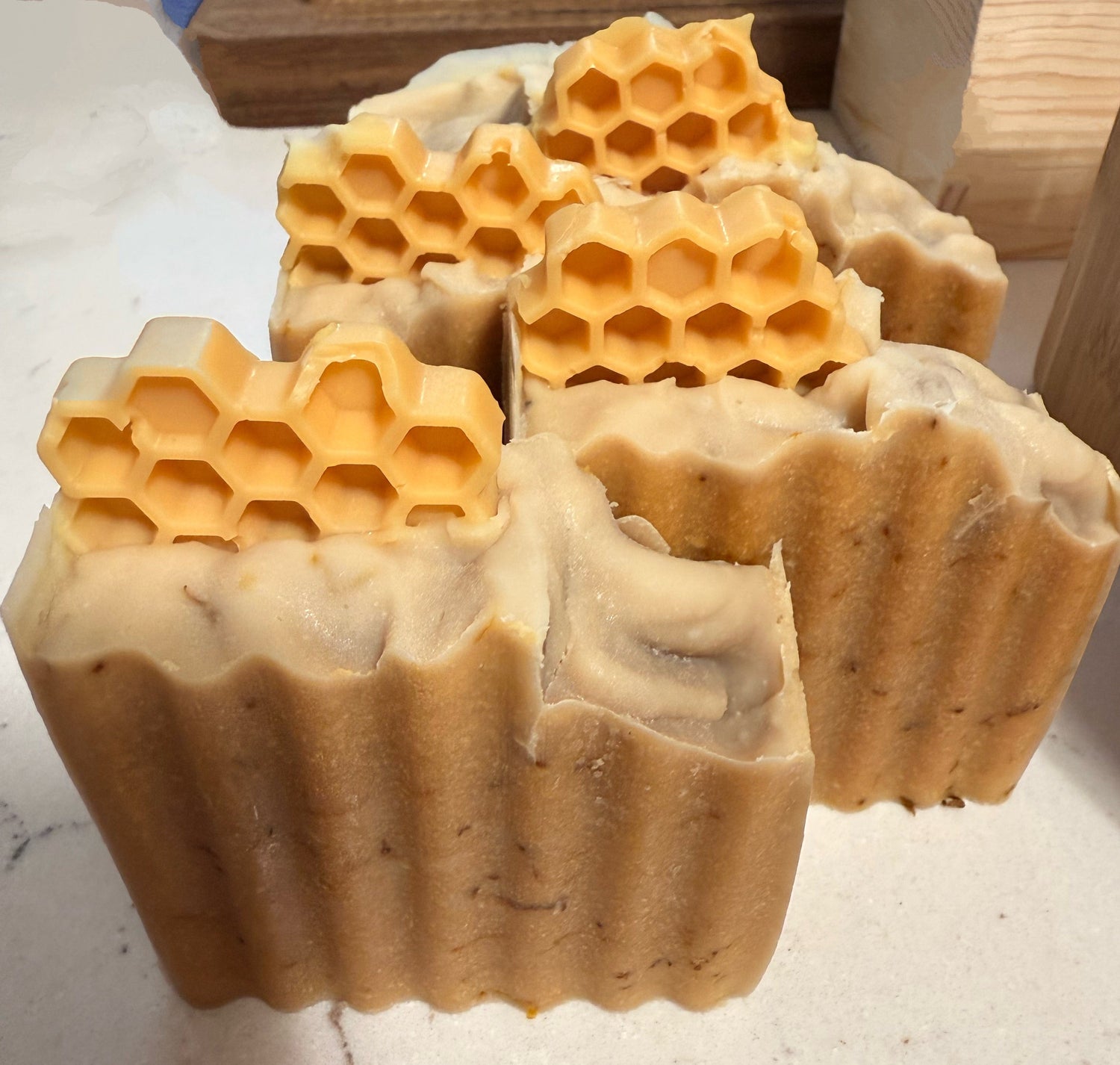 Pure hive-to-home Soaps—gentle, natural, refreshing.