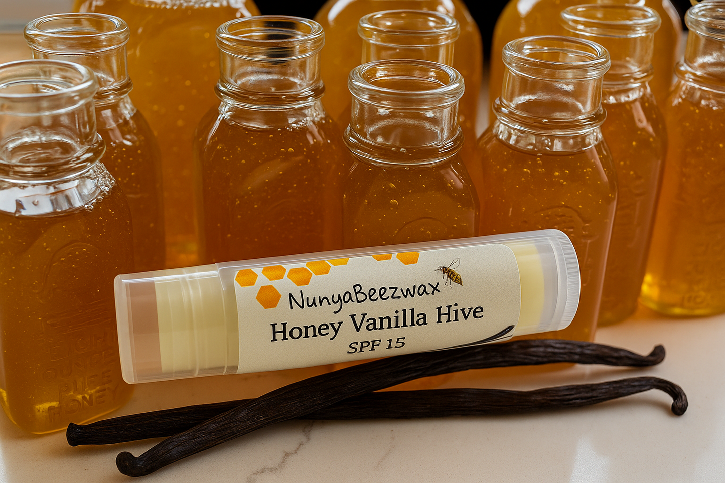 🍯 Honey Vanilla Hive – SPF 15 Chapstick